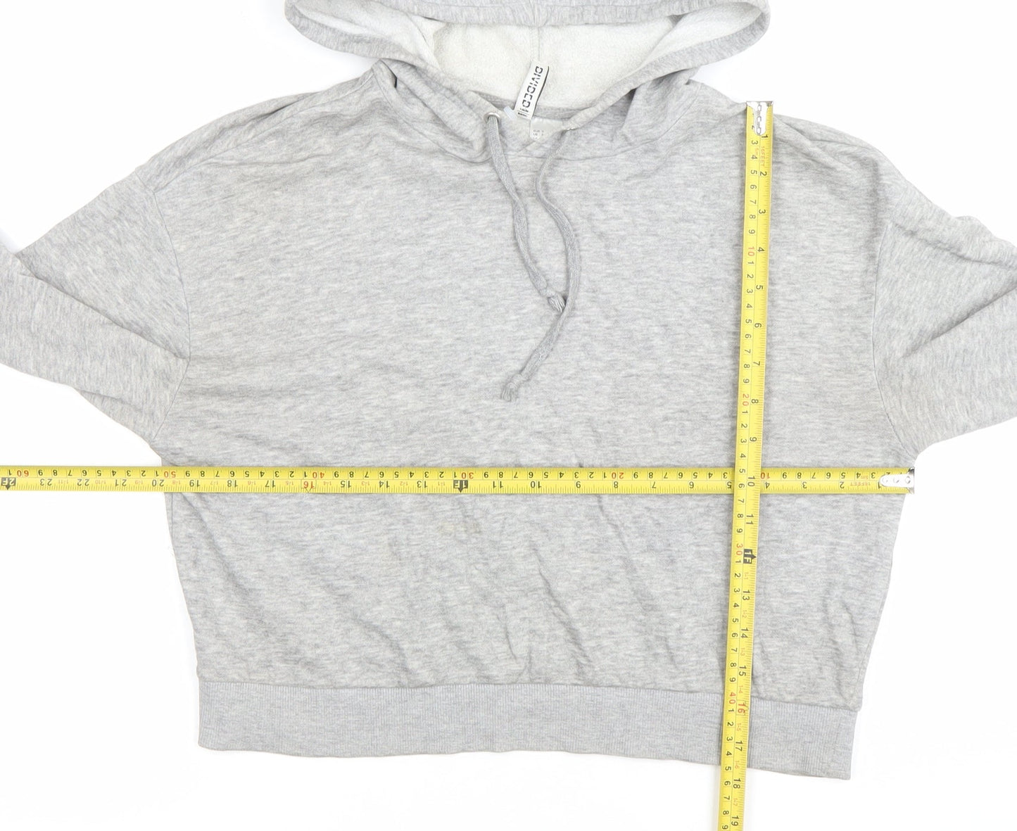 Womens UK Size S H&M Grey Pullover Hoodie