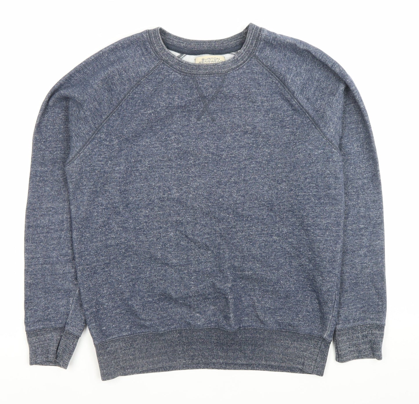 Burton Menswear London Men’s Blue Small Crew Neck Sweatshirt