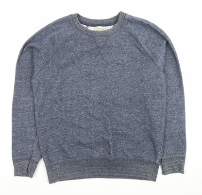 Burton Menswear London Men’s Blue Small Crew Neck Sweatshirt