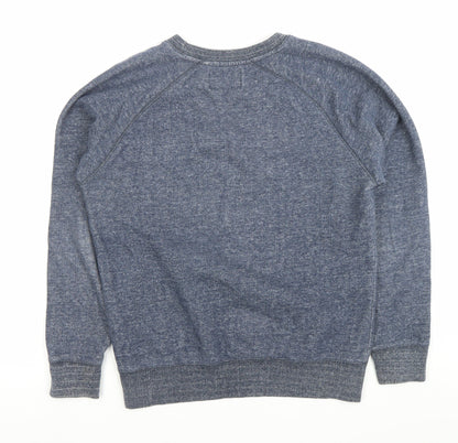 Burton Menswear London Men’s Blue Small Crew Neck Sweatshirt