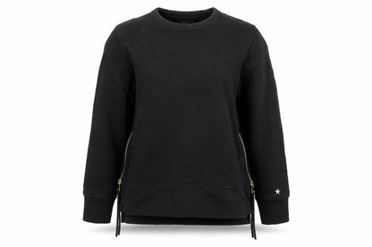 Womens UK Size 12 NEXT Black Pullover Sweatshirt