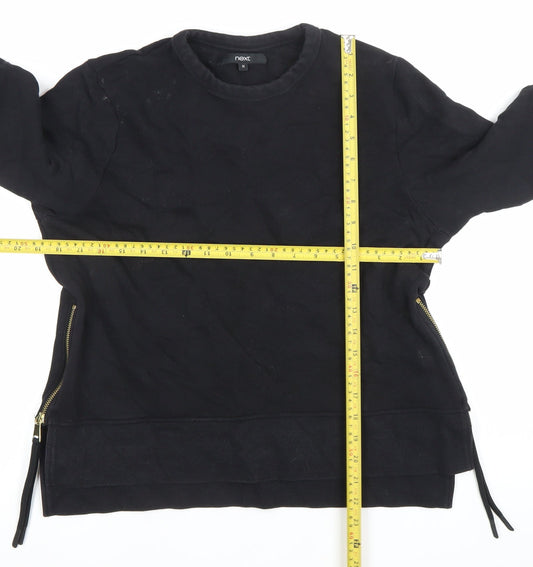 Womens UK Size 12 NEXT Black Pullover Sweatshirt