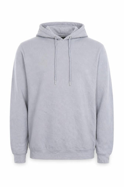 Mens UK Size M boohooMAN Grey Pullover Hoodie