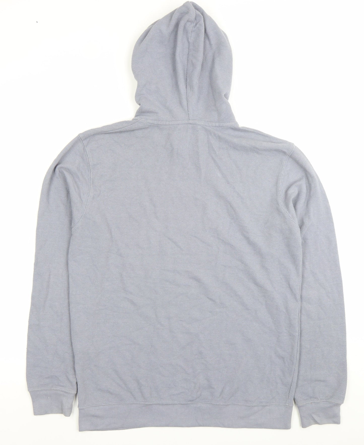 Mens UK Size M boohooMAN Grey Pullover Hoodie