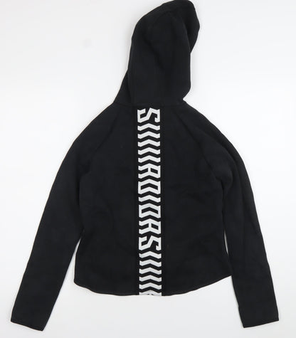 Adidas Women Black Full Zip Hoodie Jacket Size M Sportswear