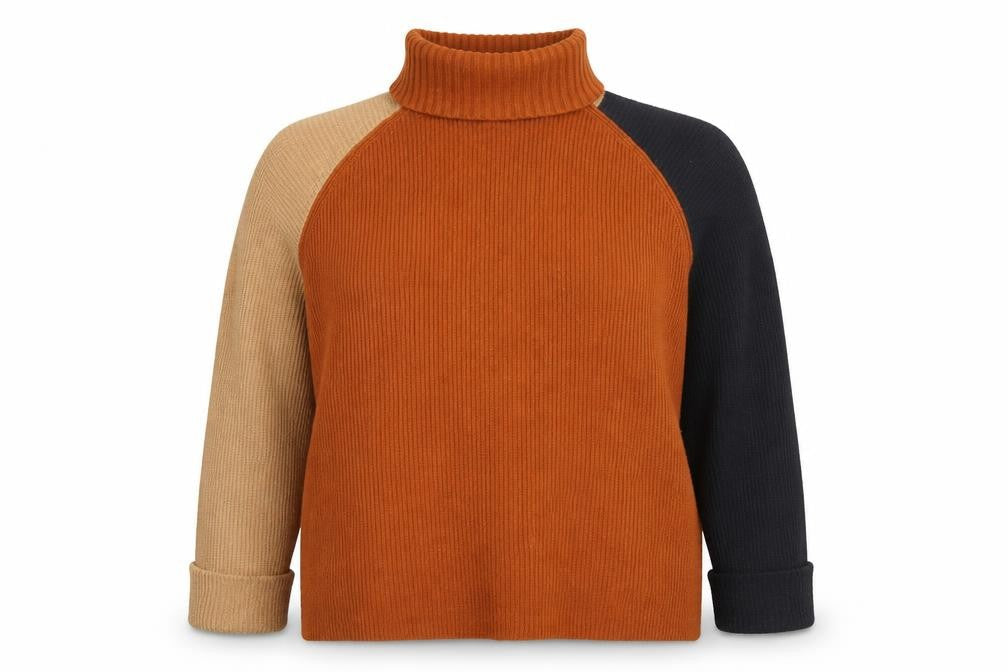 Womens UK Size L French Connection Multicoloured Pullover Jumper
