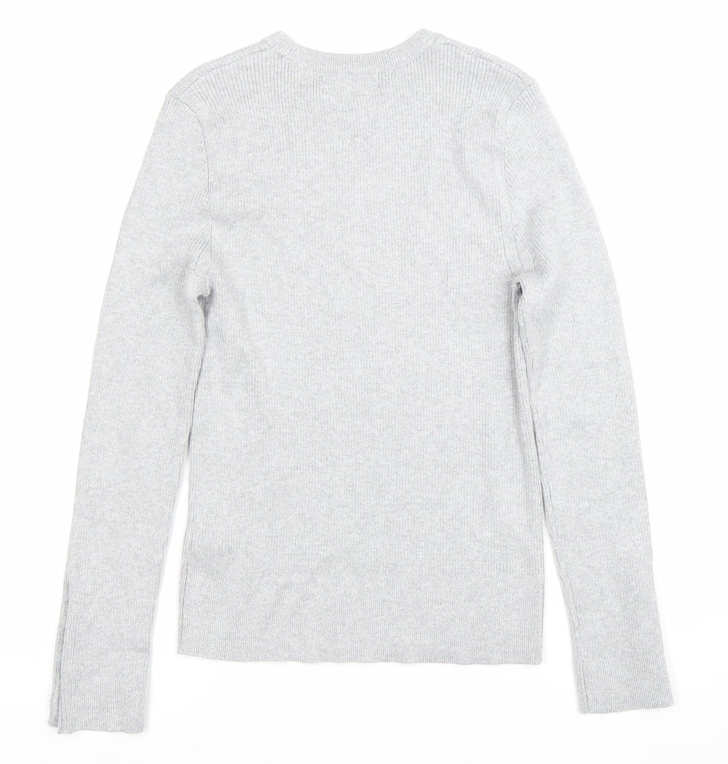 Womens UK Size 12 Marks and Spencer Grey Pullover Jumper