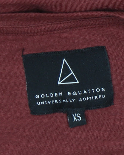 Golden Equation Men's Red XS Crew Neck Short Sleeve T-Shirt