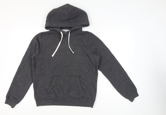 Womens UK Size 14 Jack Wills Grey Pullover Hoodie