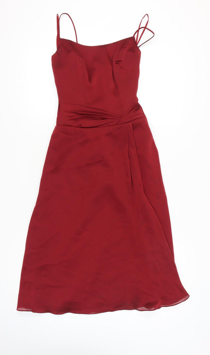 Ashley Love Women’s Red Size 6 Slip Dress Formal Party Cocktail