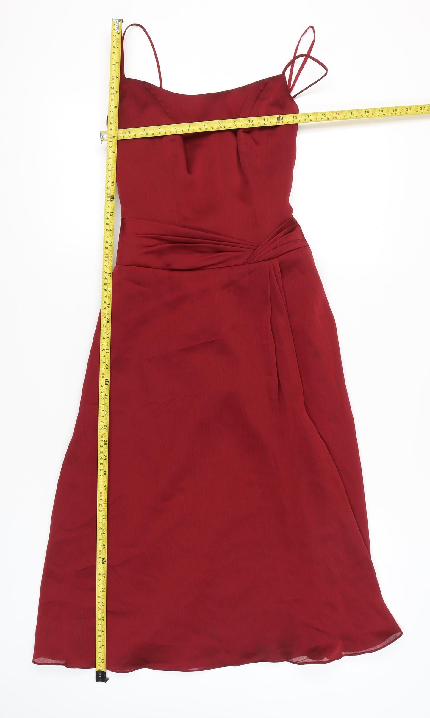 Ashley Love Women’s Red Size 6 Slip Dress Formal Party Cocktail