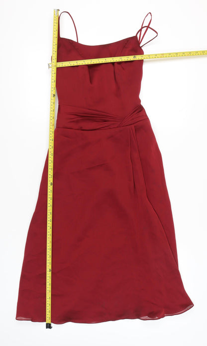 Ashley Love Women’s Red Size 6 Slip Dress Formal Party Cocktail
