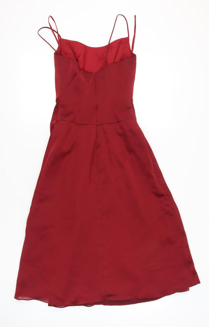 Ashley Love Women’s Red Size 6 Slip Dress Formal Party Cocktail