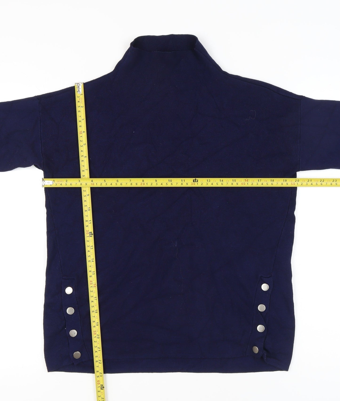 Womens UK Size S New Look Blue Pullover Jumper