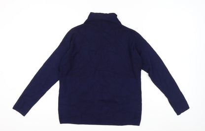 Womens UK Size S New Look Blue Pullover Jumper