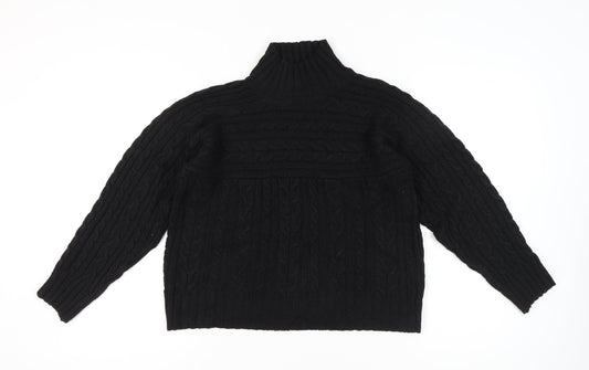 Womens UK Size S NEXT Black Pullover Jumper