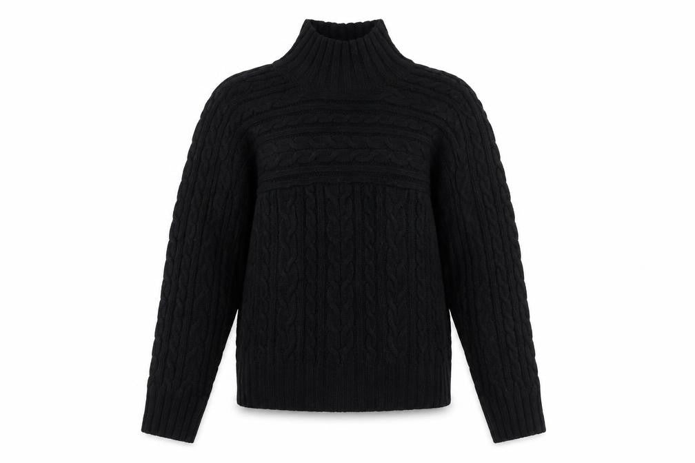 Womens UK Size S NEXT Black Pullover Jumper