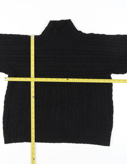 Womens UK Size S NEXT Black Pullover Jumper