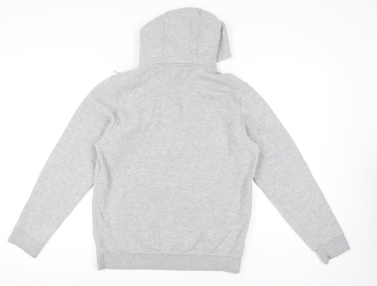 Mens UK Size L Bench Grey Pullover Hoodie