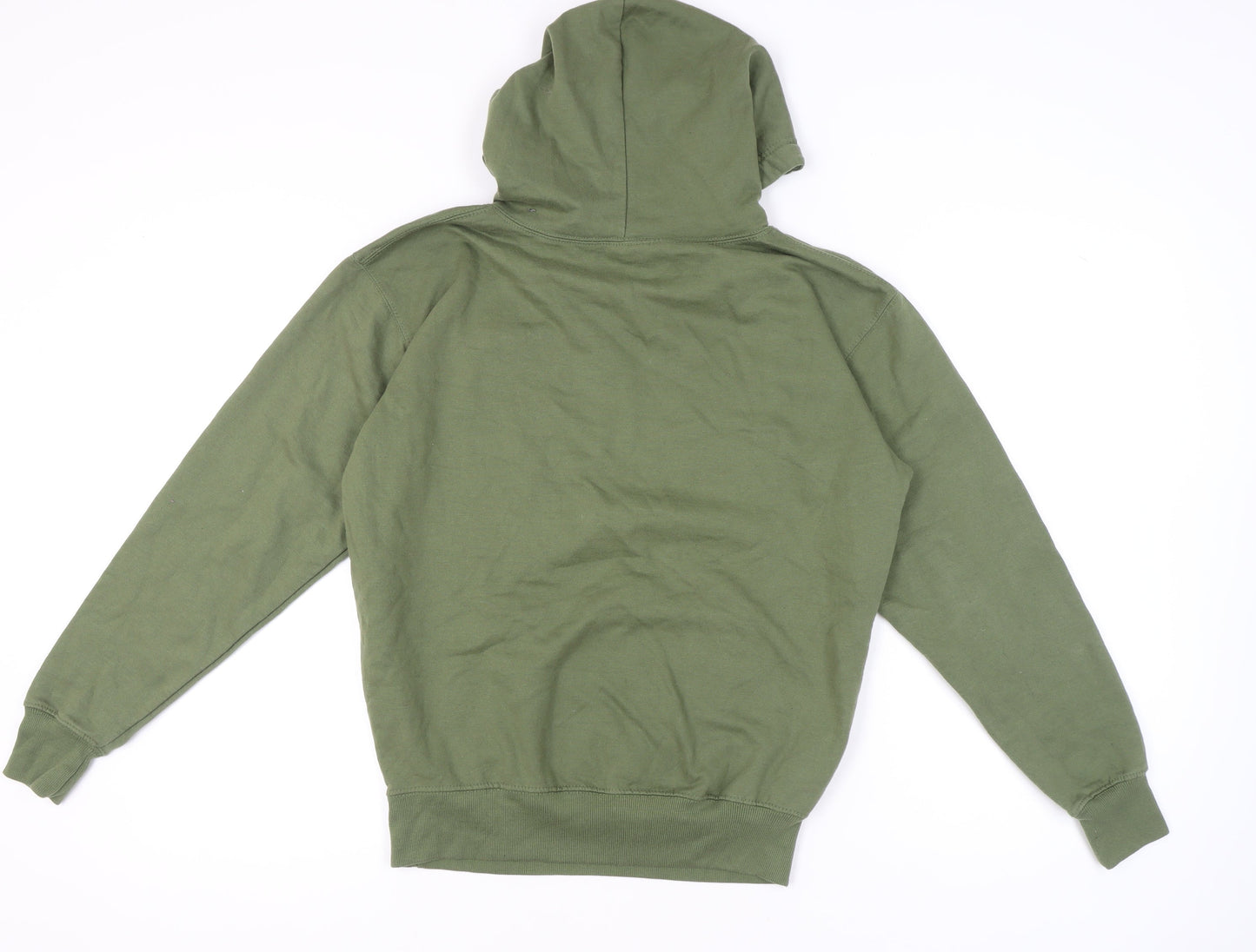 Cottonridge Men’s Green Pullover Hoodie M Manchester University Logo