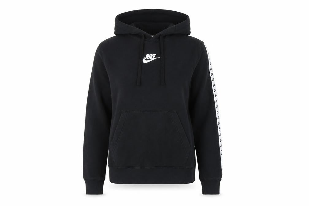 Womens UK Size XS Nike Black Pullover Hoodie