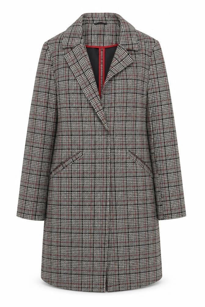 Womens UK Size 10 Primark Multicoloured Overcoat