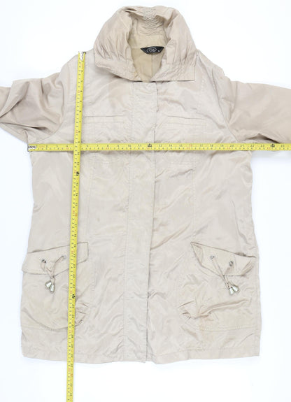 Womens UK Size 18 BM Beige Rain Coat