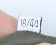 Klass Collection Womens Green Quilted Belted Coat Size 18