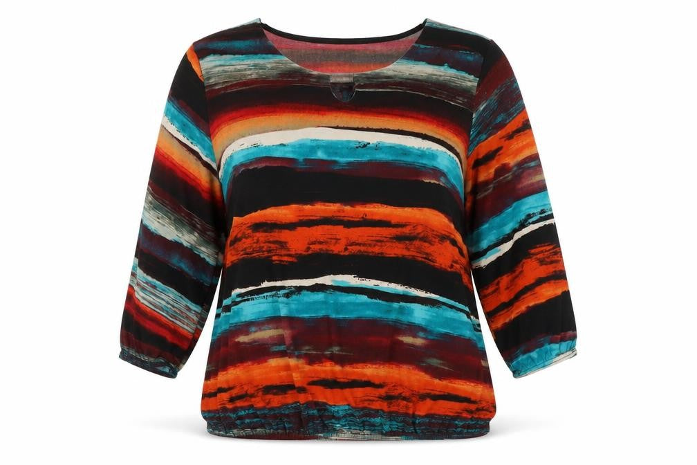 Womens UK Size 16 Envy Multicoloured Tunic Blouse