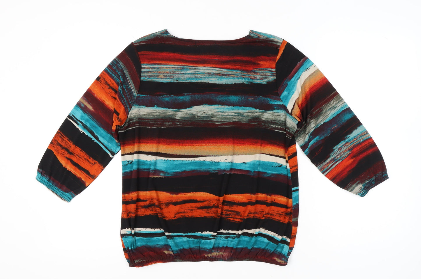 Womens UK Size 16 Envy Multicoloured Tunic Blouse