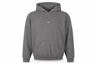 Mens UK Size S G&G Grey Pullover Hoodie