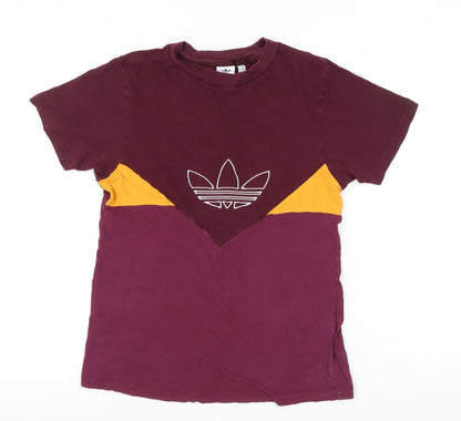 Womens UK Size 6 adidas Multicoloured Basic T-Shirt