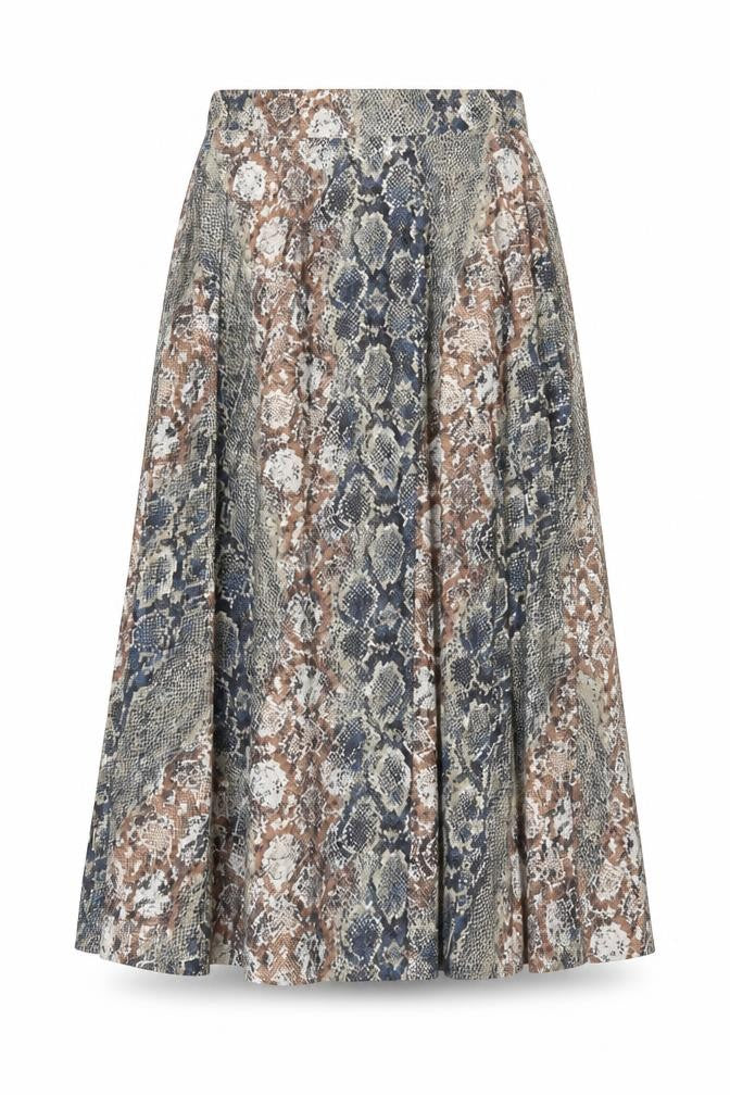 Next Women’s Multicoloured Animal Print A-Line Skirt Size 10
