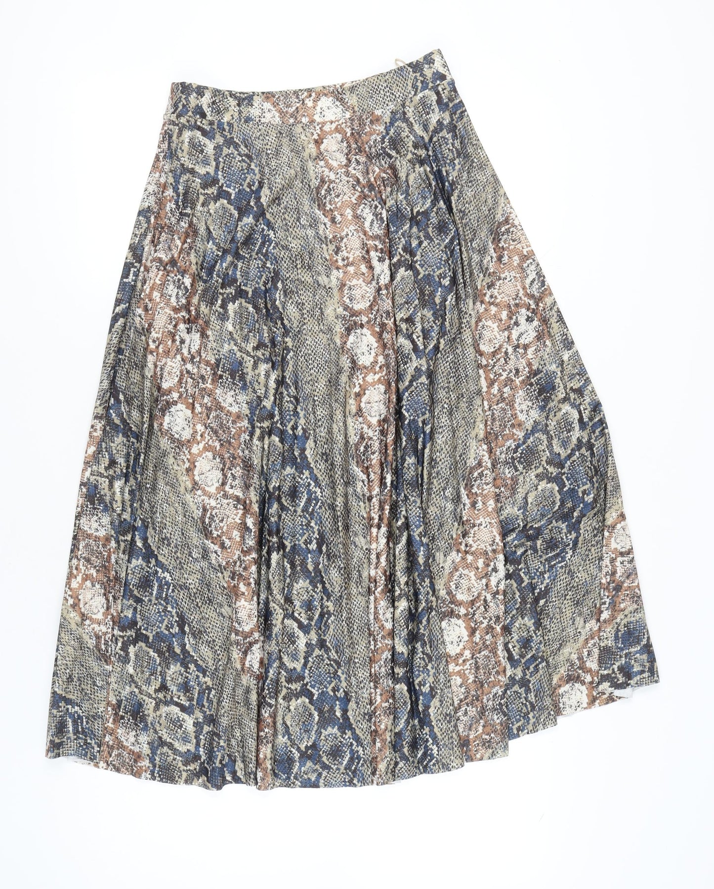 Next Women’s Multicoloured Animal Print A-Line Skirt Size 10