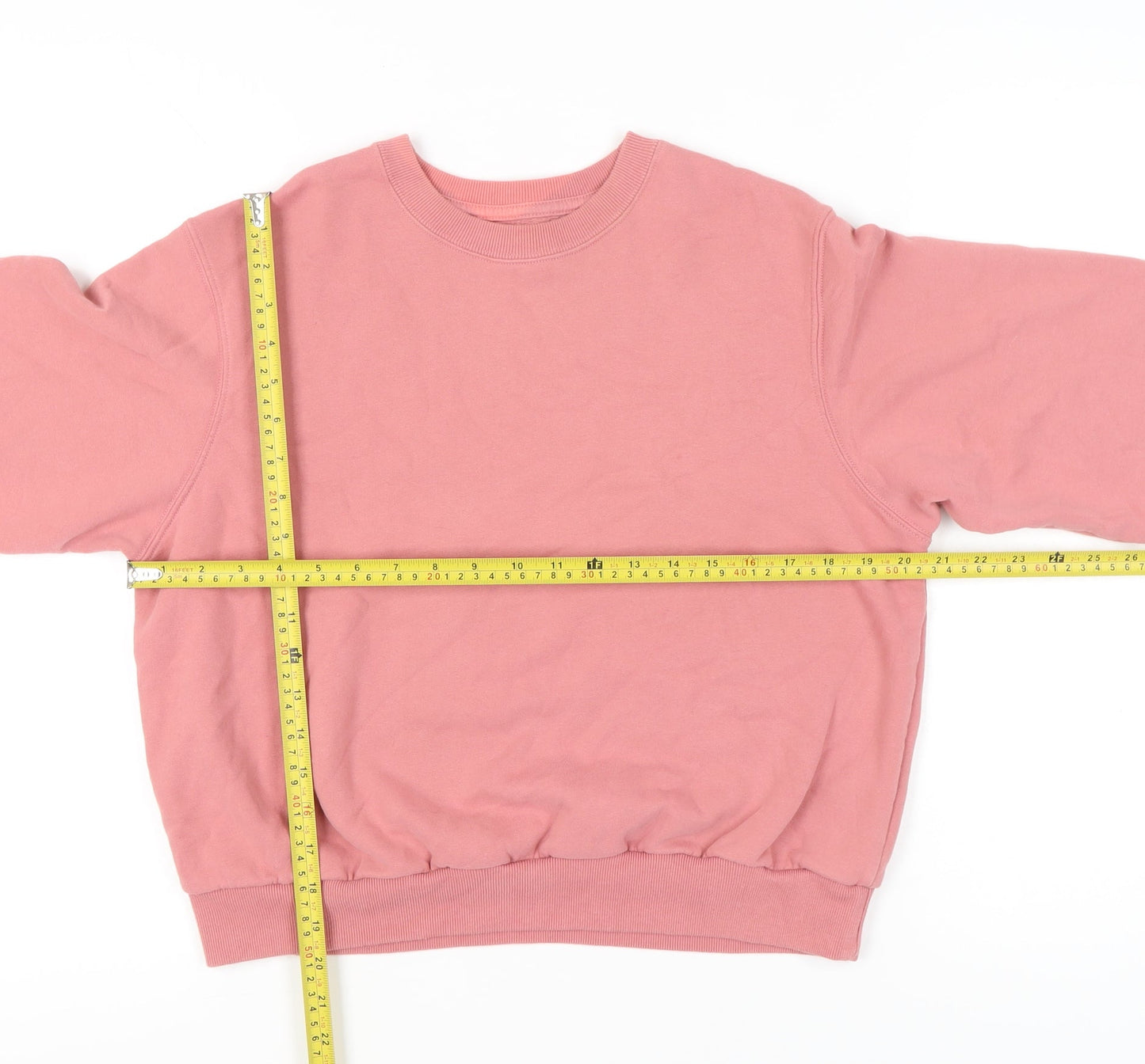 Hollister Women’s Pink Pullover Sweatshirt XS Crew Neck Casual