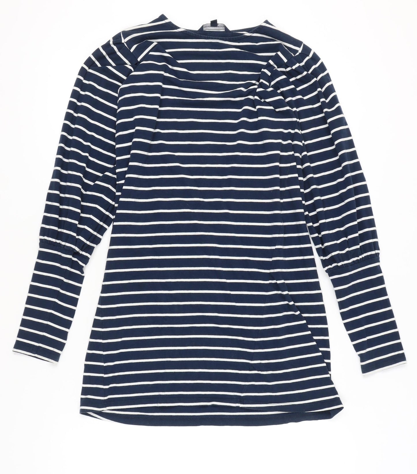 French Connection Women’s Blue Striped T-Shirt Dress Size S