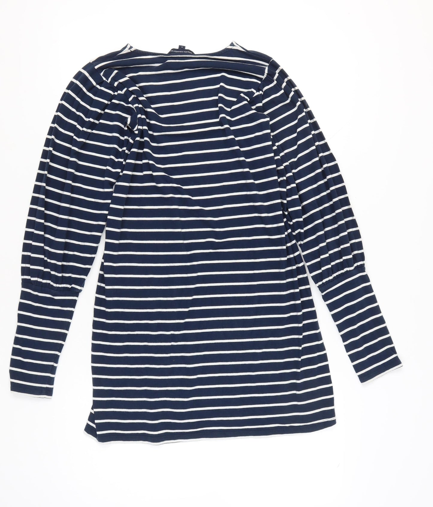 French Connection Women’s Blue Striped T-Shirt Dress Size S