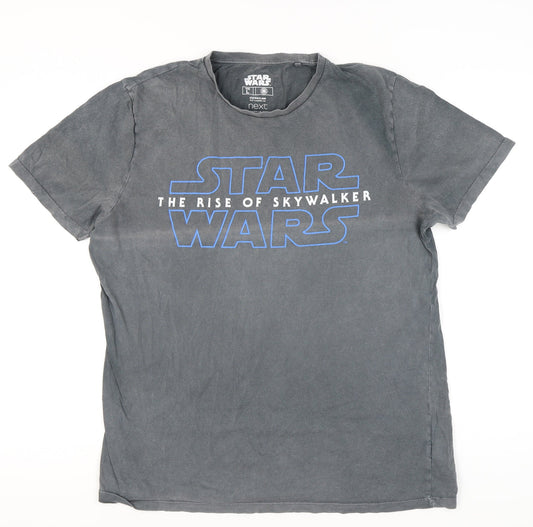 Next Men’s Grey Star Wars Rise of Skywalker T-Shirt Size L
