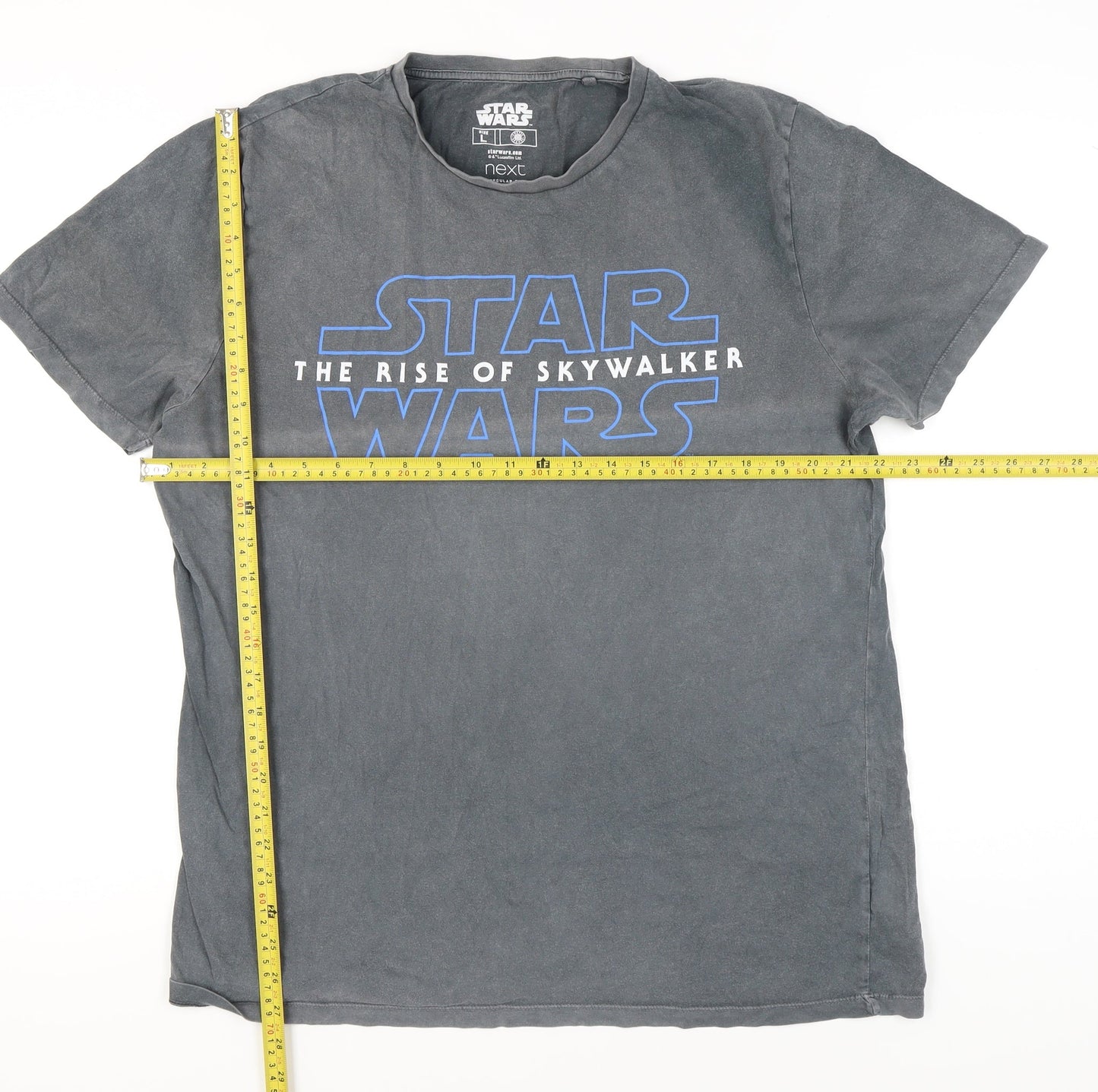 Next Men’s Grey Star Wars Rise of Skywalker T-Shirt Size L