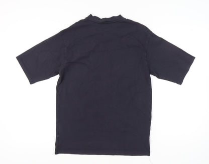 Casual Friday Men's Blue Cotton Crew Neck Short Sleeve T-Shirt M