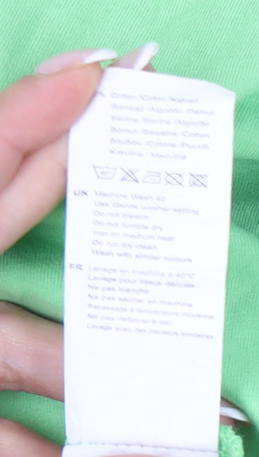 Slazenger Men’s 3XL Green Crew Neck Cotton T-Shirt