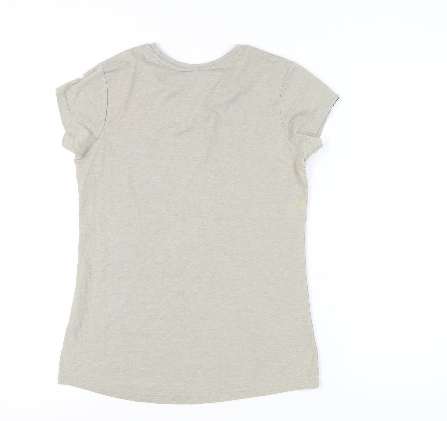 Karrimor Womens Grey V-Neck T-Shirt Size 10 Short Sleeve Outdoor