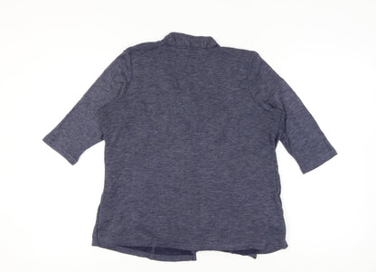 Womens UK Size 18 Marks and Spencer Blue Cardigan Jumper