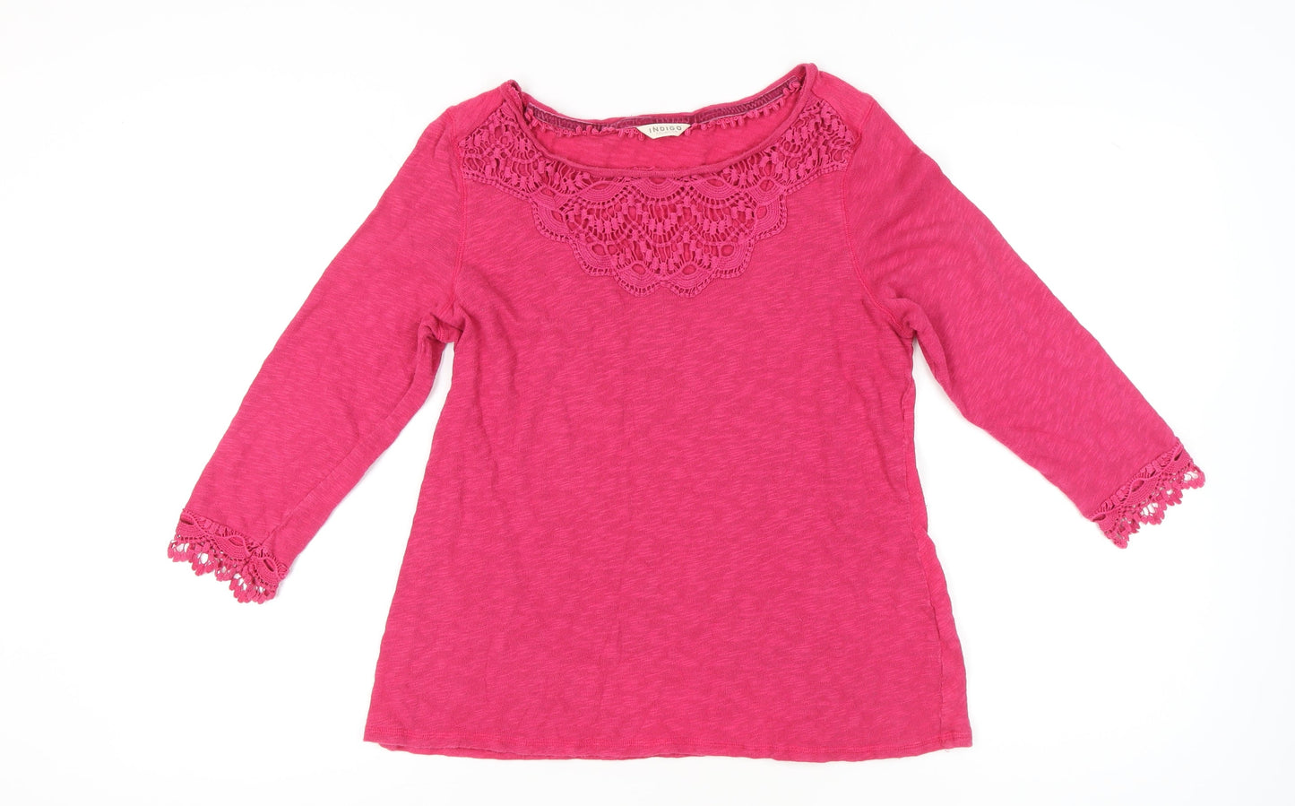 Womens UK Size 14 Marks and Spencer Pink Tunic Blouse