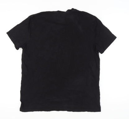 Tu Xbox Men's Black L Graphic Logo Short Sleeve Cotton T-Shirt