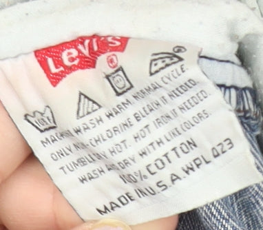 Levi's 501 Men's Blue 32x32 Straight Leg Denim Jeans