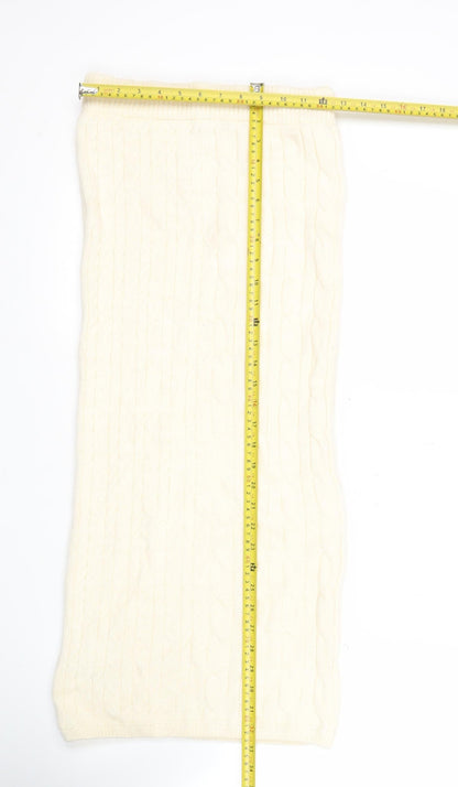 Marks and Spencer Women’s Ivory Knit Midi Pencil Skirt Size S