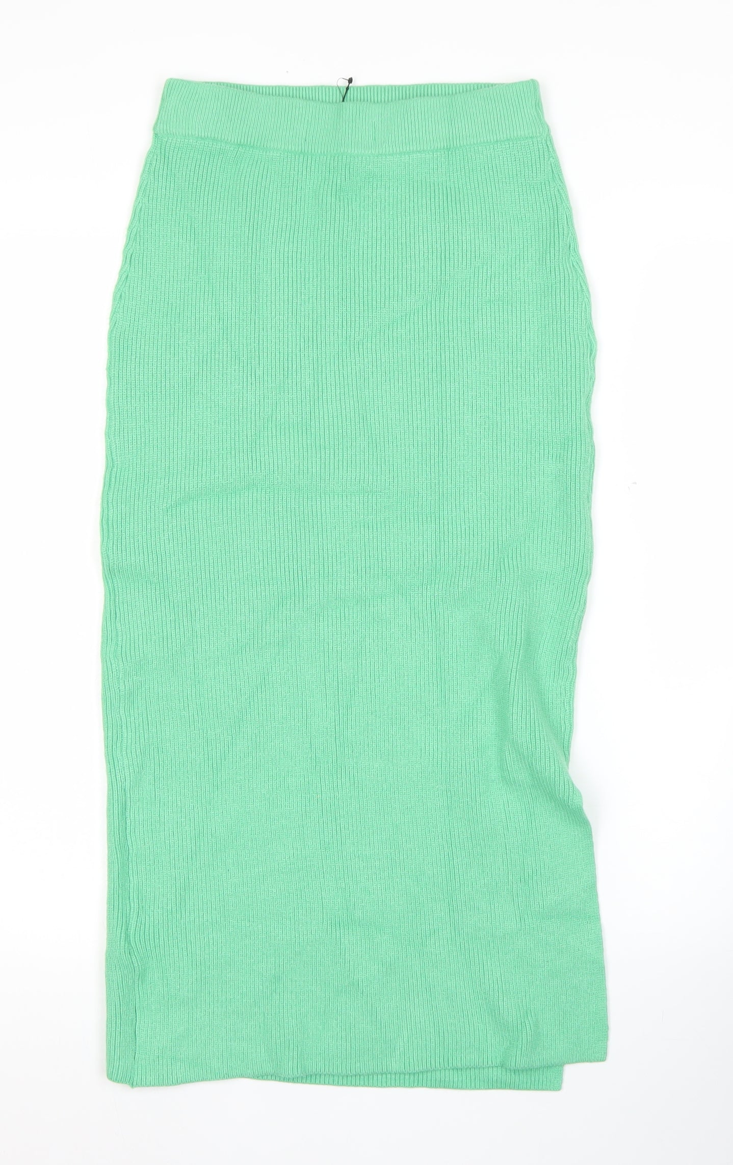 Marks and Spencer Women’s Green XS Knit Midi Pencil Skirt