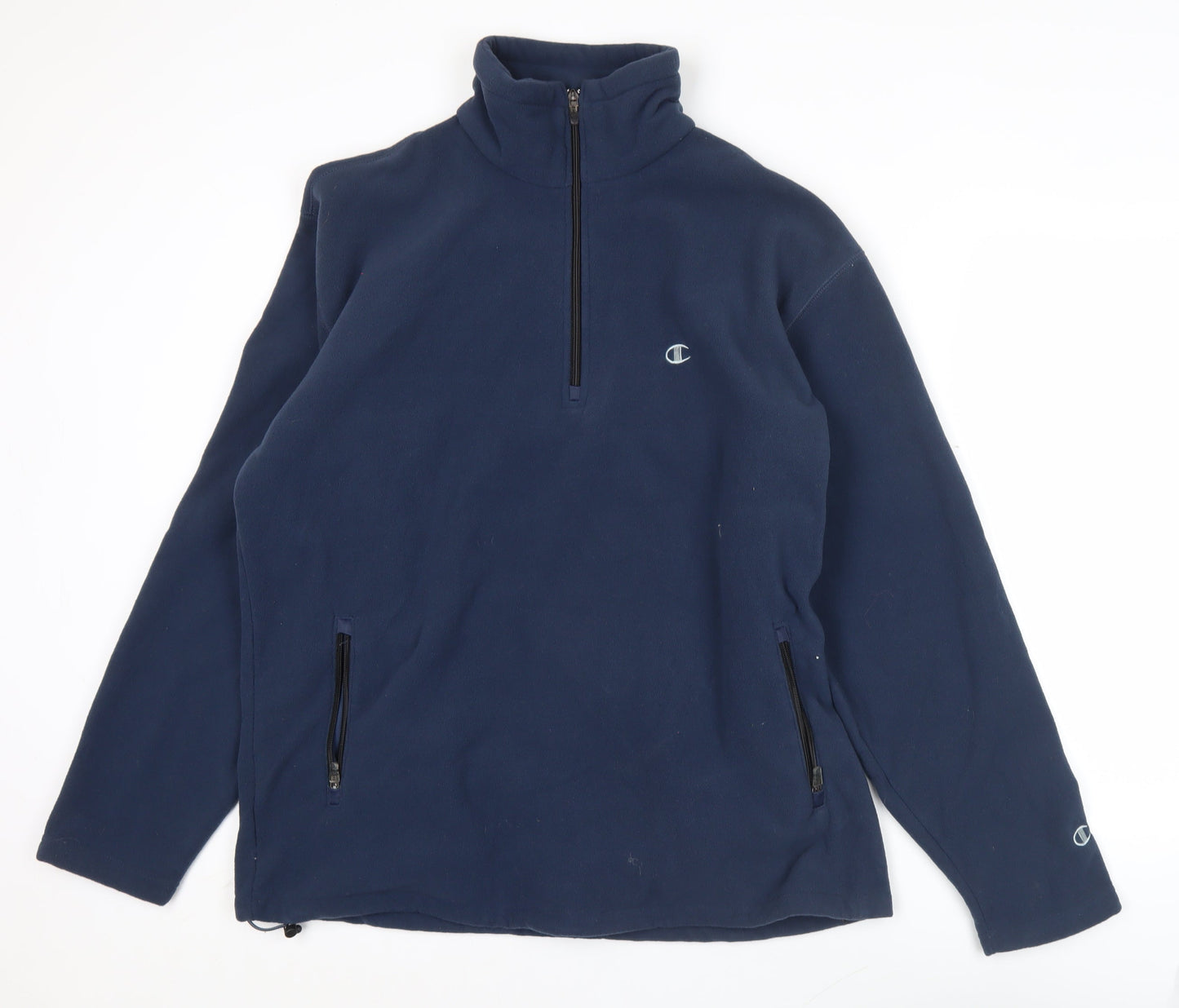 Mens UK Size L Champion Blue Pullover Sweatshirt