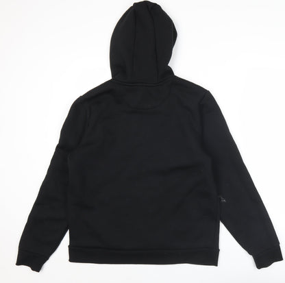 Mens UK Size L Brave Soul Black Pullover Hoodie